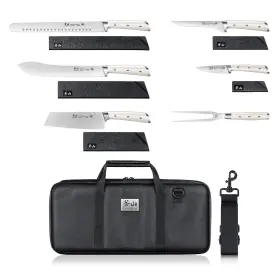1023718 CANGSHAN Bbq Knife Set Forged Steel