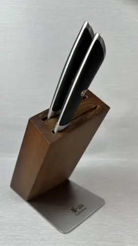 503213 CANGSHAN Helena Steel Forged Cleaver Knife Block Set