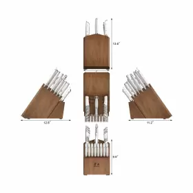 503510 CANGSHAN Helena Steel Forged Knife Block Set #3