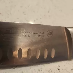 59762 CANGSHAN Santoku Knife Tang Handle Nsf #3