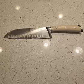 59762 CANGSHAN Santoku Knife Tang Handle Nsf