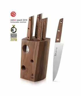 59960 CANGSHAN Steel Knife Block Set #2