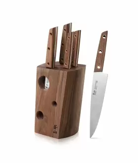 59960 CANGSHAN Steel Knife Block Set