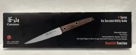 60126 CANGSHAN Serrated Utility Knife