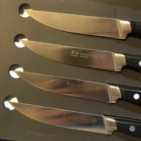 817791020373 CANGSHAN Steel Forged Steak Knife Set #2