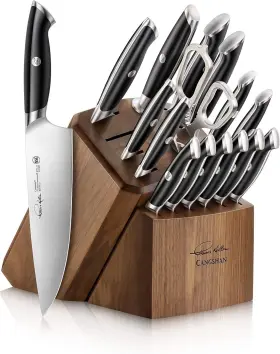 817791024715 CANGSHAN Thomas Keller Knife Set Swedish Steel