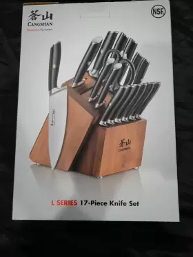 817791026795 CANGSHAN Shan Steel Forged Knife Set