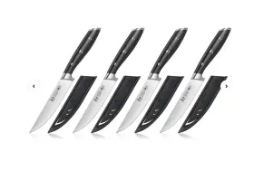 840291502780 CANGSHAN Alps Steel Forged Steak Knife Set