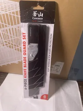 840291503633 CANGSHAN Knife Blade Guard Set Interior