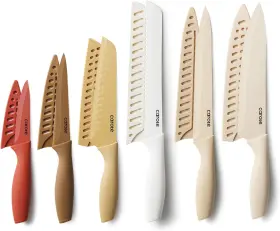 313032793735 CAROTE Kitchen Knife Set Steel Cera