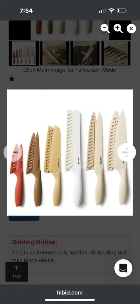 666945546906 CAROTE Kitchen Knife Set
