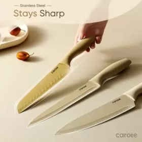 931995226448 CAROTE Kitchen Knife Set #2