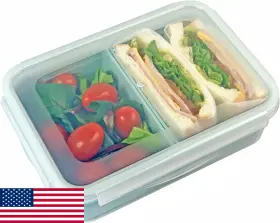 B0BTSFB4RJ CARROTEZ Food Storage Container Compartments Meal