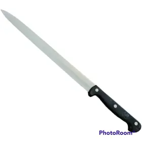 CA223-11 VINTAGE Chromium Carving Slicing Knife Ebony Handle