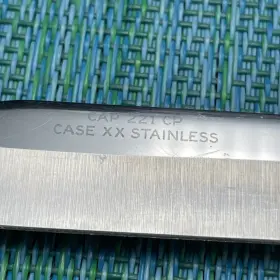 221CP WOOD Paring Knife Clip Point Blade Handle Tang #2