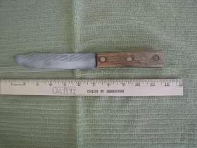 431-6 KITCHEN Knife Wooden Handle Tang Rivets #3