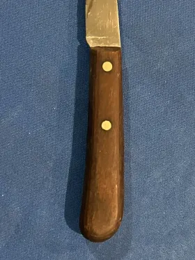 P-236 SE Chromium Bread Knife Blade Wood Handle Slicer #2