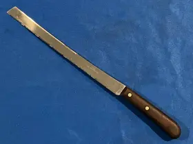 P-236 SE Chromium Bread Knife Blade Wood Handle Slicer