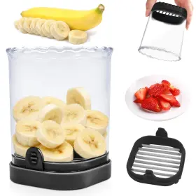 975774464430 CEHNCEH Fruit Slicer Cup Strawberries Cutter Fo