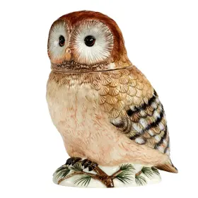 B0B86TK66T CERTIFIED INTERNATIONAL Winters Walk Ceramic Owl
