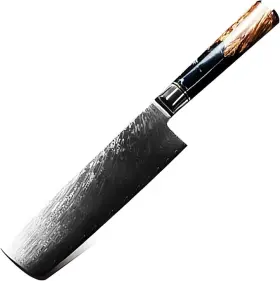RTSS4336 CHANDLER Nakiri Knife Cleaver Chef Ultra Sharp Blade