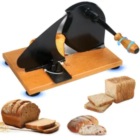 717504447414 CHDDORN Manual Bread Slicer Crank Suction