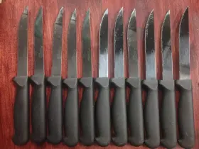 CHDLXG01 CHEF DELUXE Gormet Steel Steak Knives #2