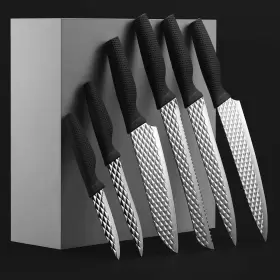 861800000436 CHEF ESSENTIAL Kitchen Knife Block Set Steel #3