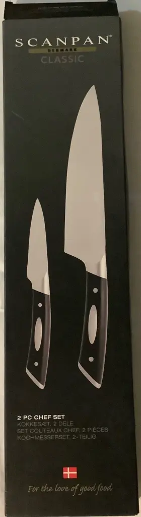 Scanpan CHEF KNIFE Denmark Classic Set Taper Blade Steel