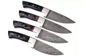 1397 CHEF KNIFE Damascus Steak Set Cutlery Forged