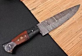 1870 CHEF KNIFE Damascus Cutlery Kitchen Forged Steel #2