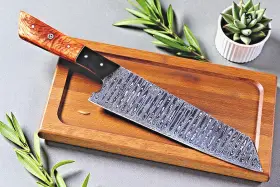 2745 CHEF KNIFE Forged Damascus Steel Utility Kitchen