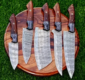 2796 CHEF KNIFE Damascus Set Kitchen Knives Cutlery Forge