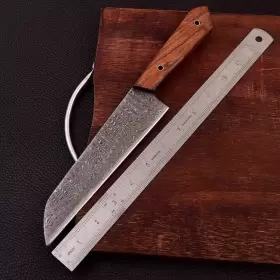 2846 CHEF KNIFE Handmade Damascus Forged Bunka Kitchen #2
