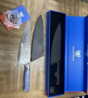 AUS10V CHEF KNIFE Dalstrong Elite Shogun Light Handle