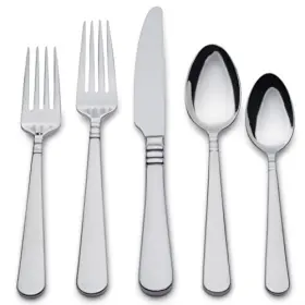 026602106834 CHEFS Steel Flatware Set Service Harlow