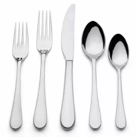 026602514912 CHEFS Steel Flatware Set Service Mesa
