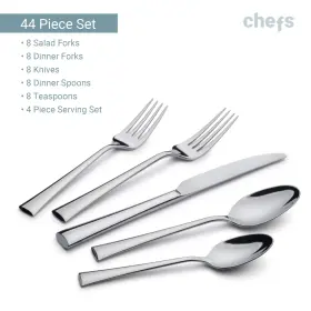 026602926678 CHEFS Flatware Set Service Studio #2
