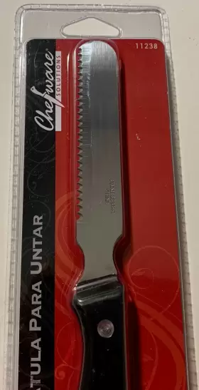 11238 CHEFWARE Spreader Serrated Steel Knife Sandwich Fruit #2