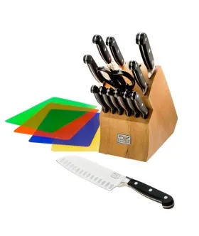 027979014920 CHICAGO CUTLERY Centurion Steel Knife Set Box