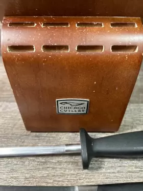 027979023502 CHICAGO CUTLERY Burling Knife Set Block Forged #2