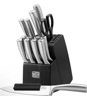 027979023687 CHICAGO CUTLERY Malden Steel Kitchen Knife Set