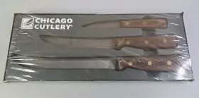 102S-62S CHICAGO CUTLERY Knife Set Wood
