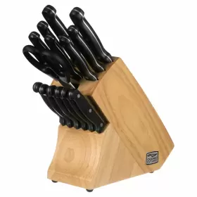 214129815821 CHICAGO CUTLERY Kitchen Knife Set Wood Block #3