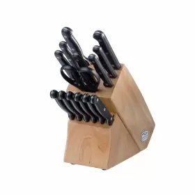 814129820957 CHICAGO CUTLERY Kitchen Knife Set Wood Block #2