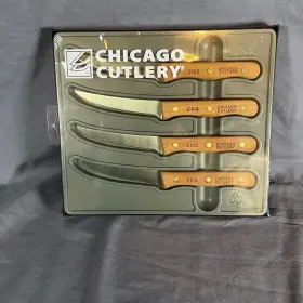 C144 CHICAGO CUTLERY Steak Knife Set Box
