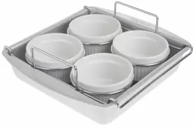 168141478864 CHICAGO METALLIC Me Brulee Set Steel