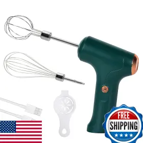 B0DF37J2DT CHIDOYII Cordless Mixer Electric Whisk Speeds