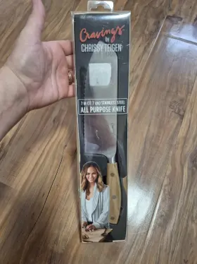46308 CHRISSY TEIGEN Cravings Steel Knife