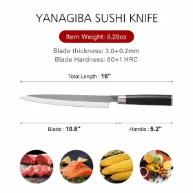 735157572918 CHUYIREN Sushi Knife Sashimi Sharp Professi #2